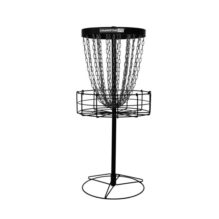 Chainstar Lite Portable Disc Golf Target BLACK