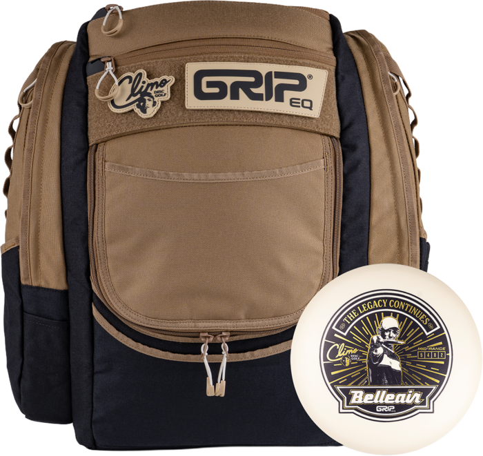 Climo Disc Golf X GRIPeq ATS Disc Golf Bag