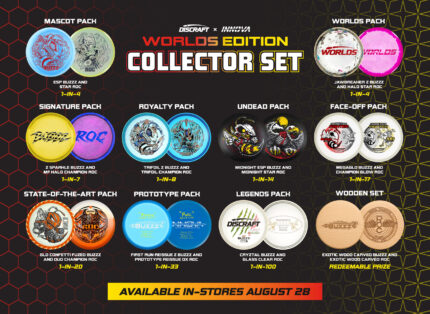 2026 WORLDS Edition Collector Set - Discraft Buzzz and Innova Roc