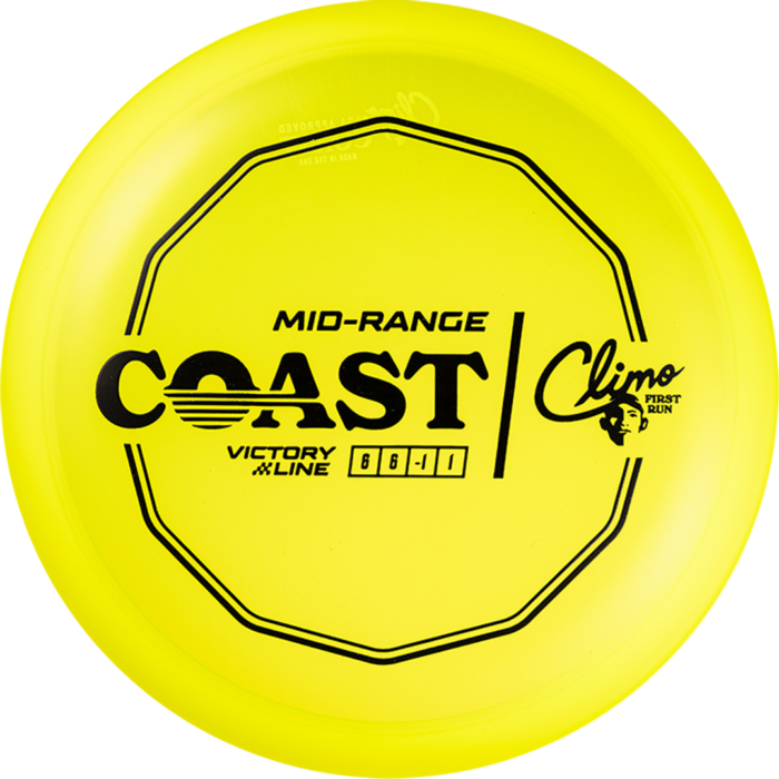 Climo Disc Golf First Run Victory Line Coast